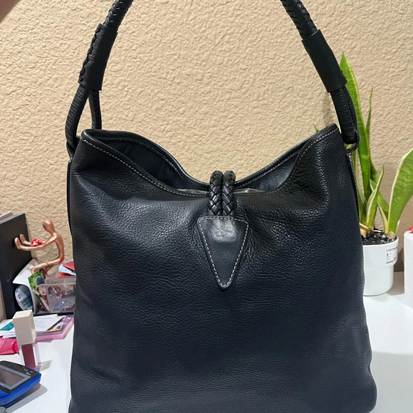 MCM Black Leather Hobo Bag - Picture 2 of 12